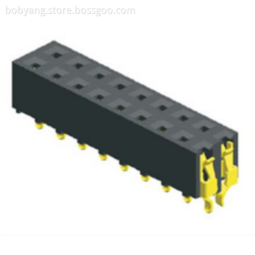 Splint Type Dual Row 2.54mm Female Header